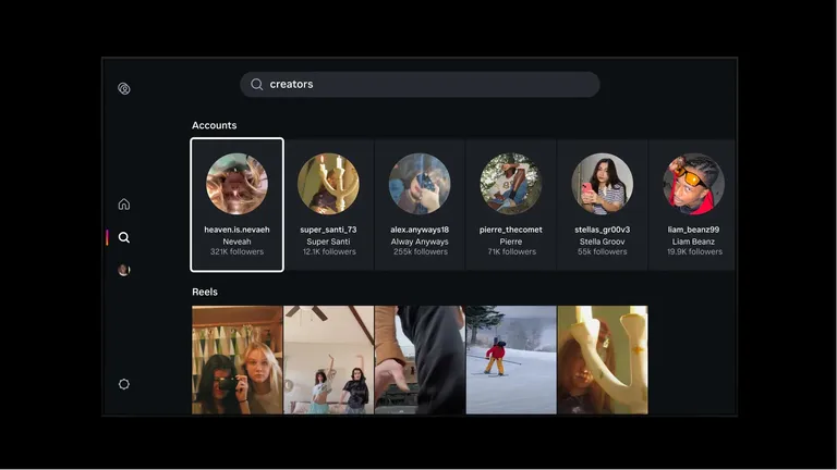 Instagram para TV