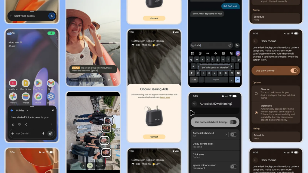 Android 16 actualización de diciembre