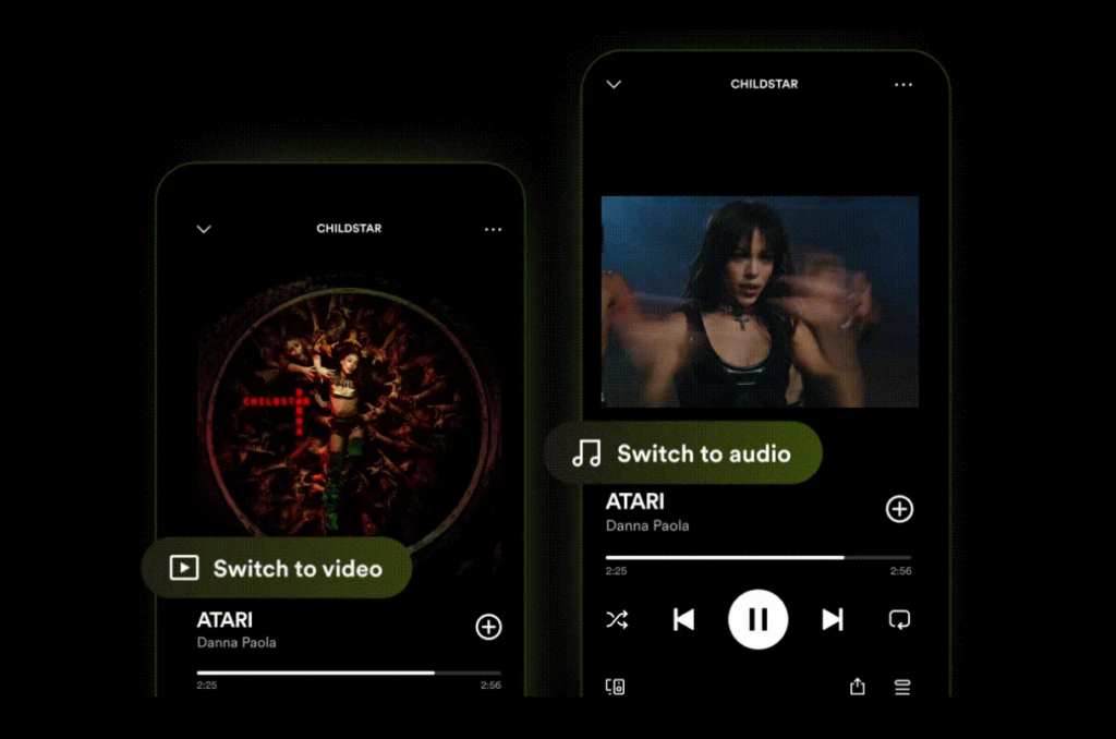 Spotify videos musicales
