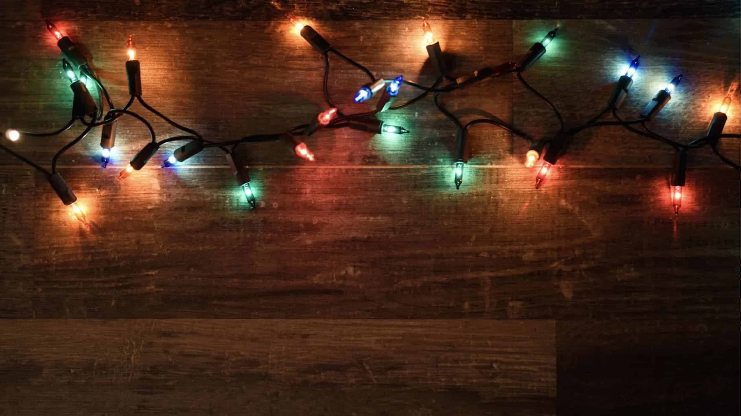 luces de Navidad conexión WiFi