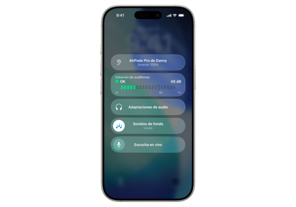 AirPods Pro 3 función sonidos de fondo