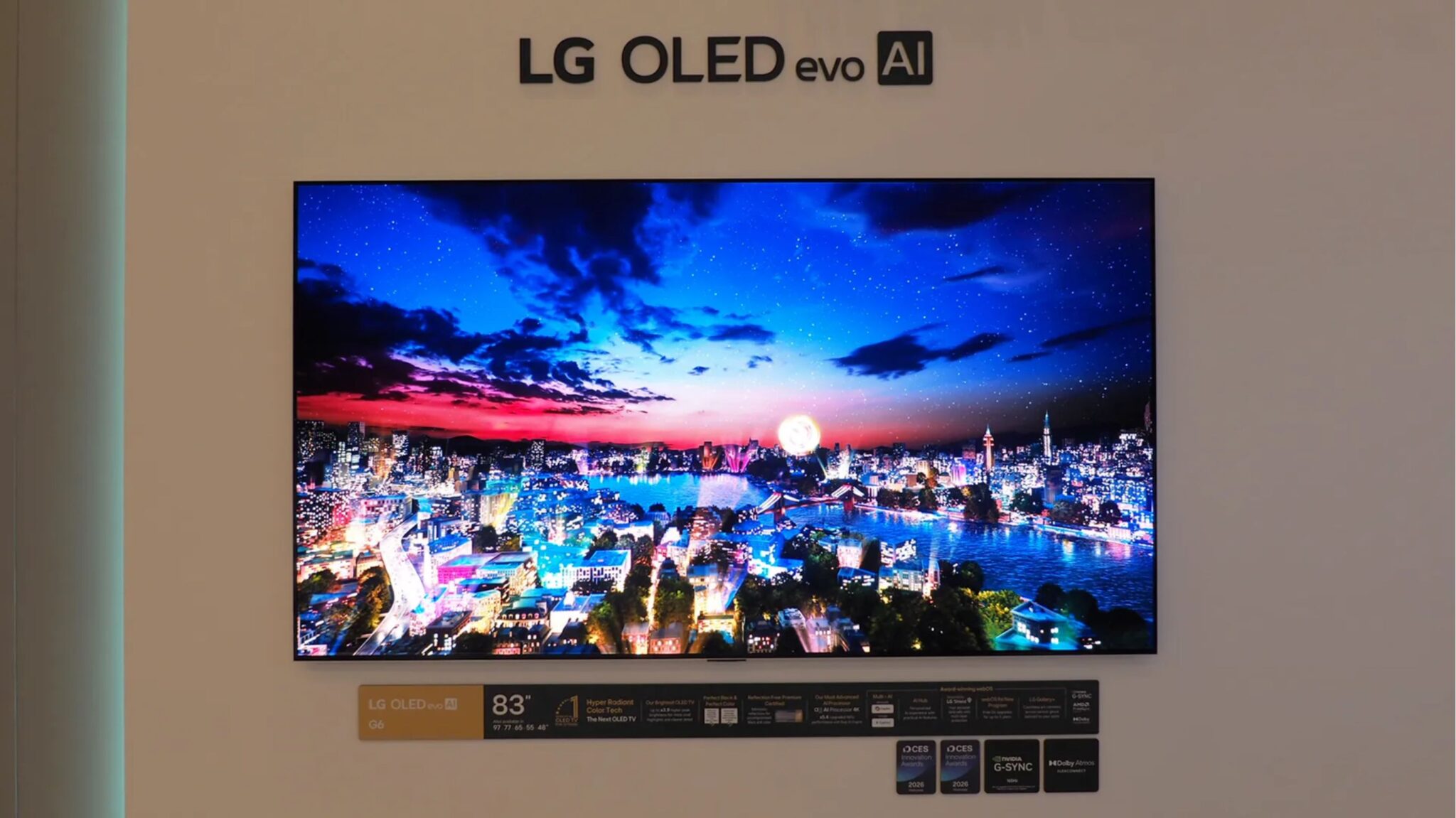 CES 2026: Hemos probado el nuevo OLED G6 de LG y la mejora es impresionante