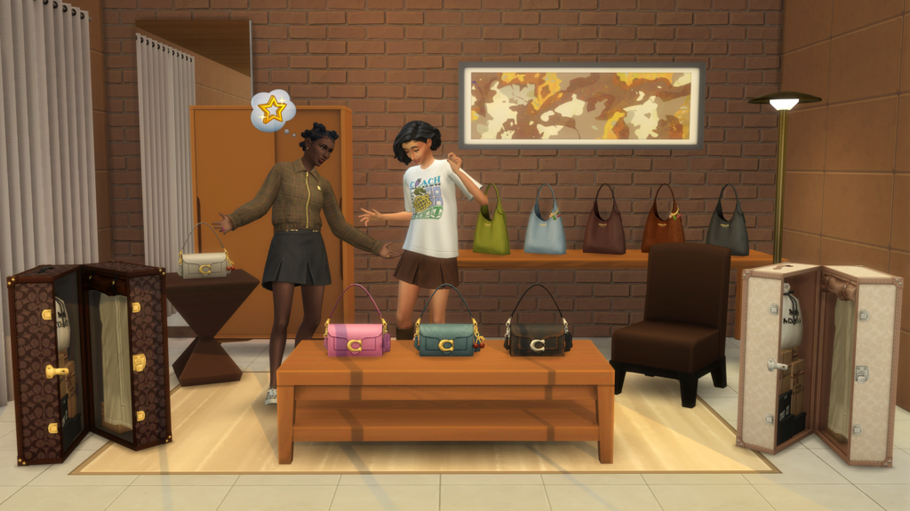 The Sims 4 colección de Coach