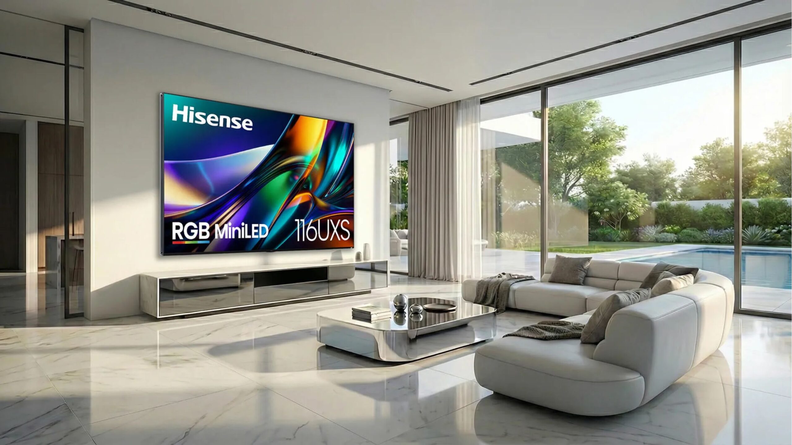 Hisense 116UXS RGB Mini-LED Evo