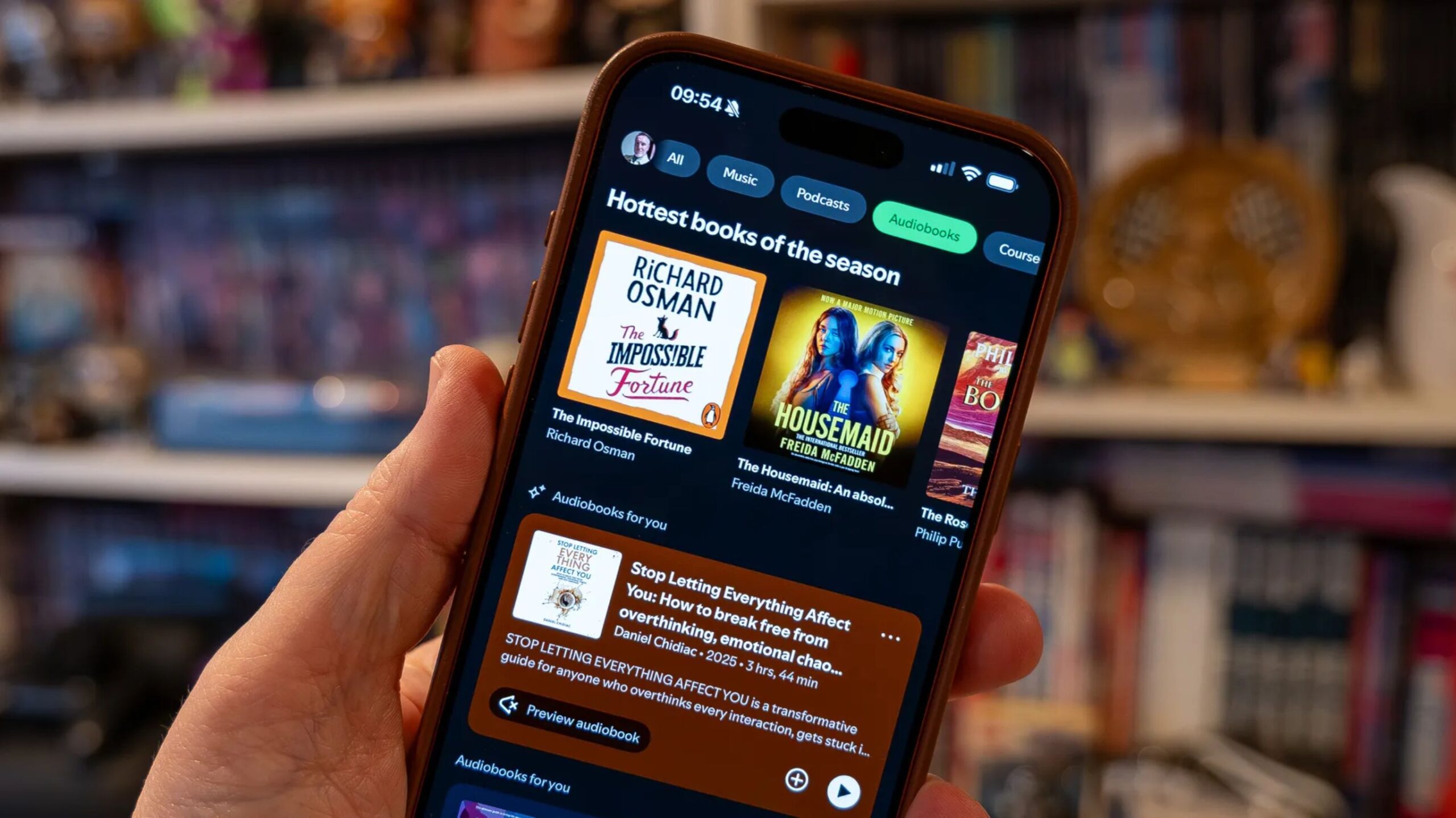 Spotify audiolibros