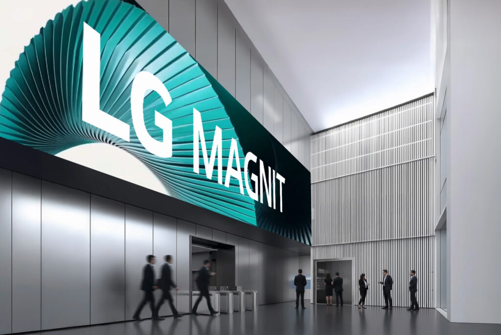 ISE 2026 | pantalla Micro LED LG MAGNIT