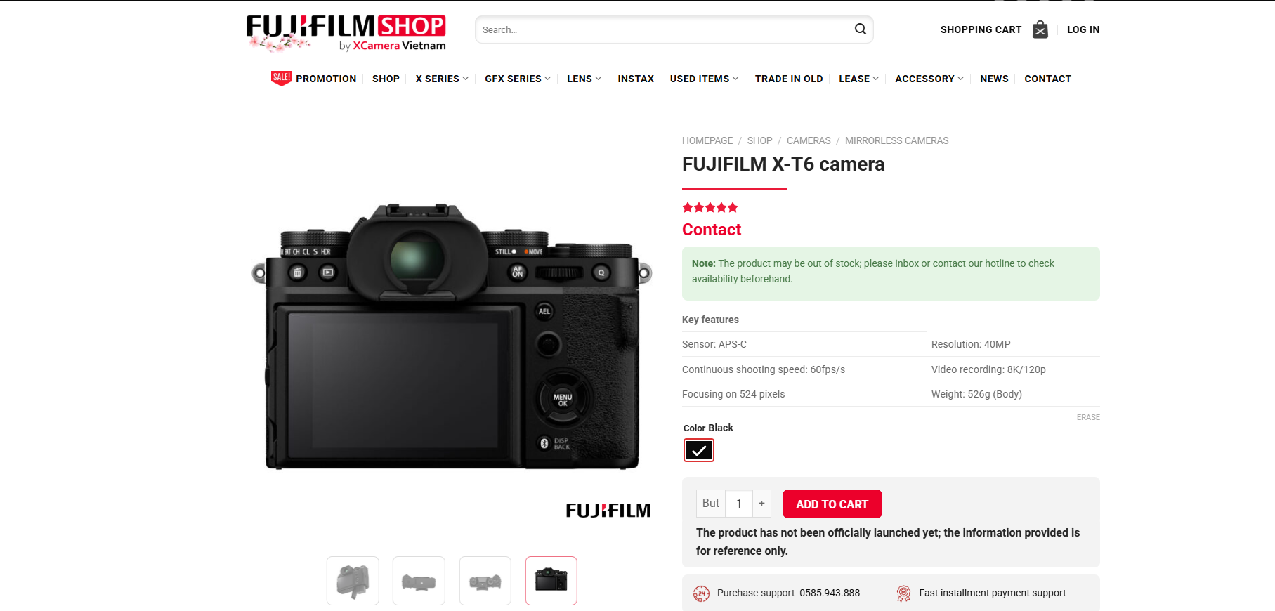 Fujifilm X-T6