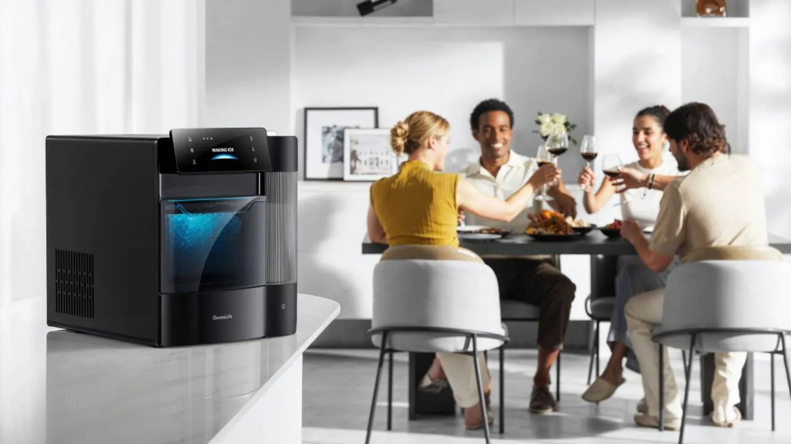 máquina de hielo de Govee | GoveeLife Nugget Ice Maker Pro