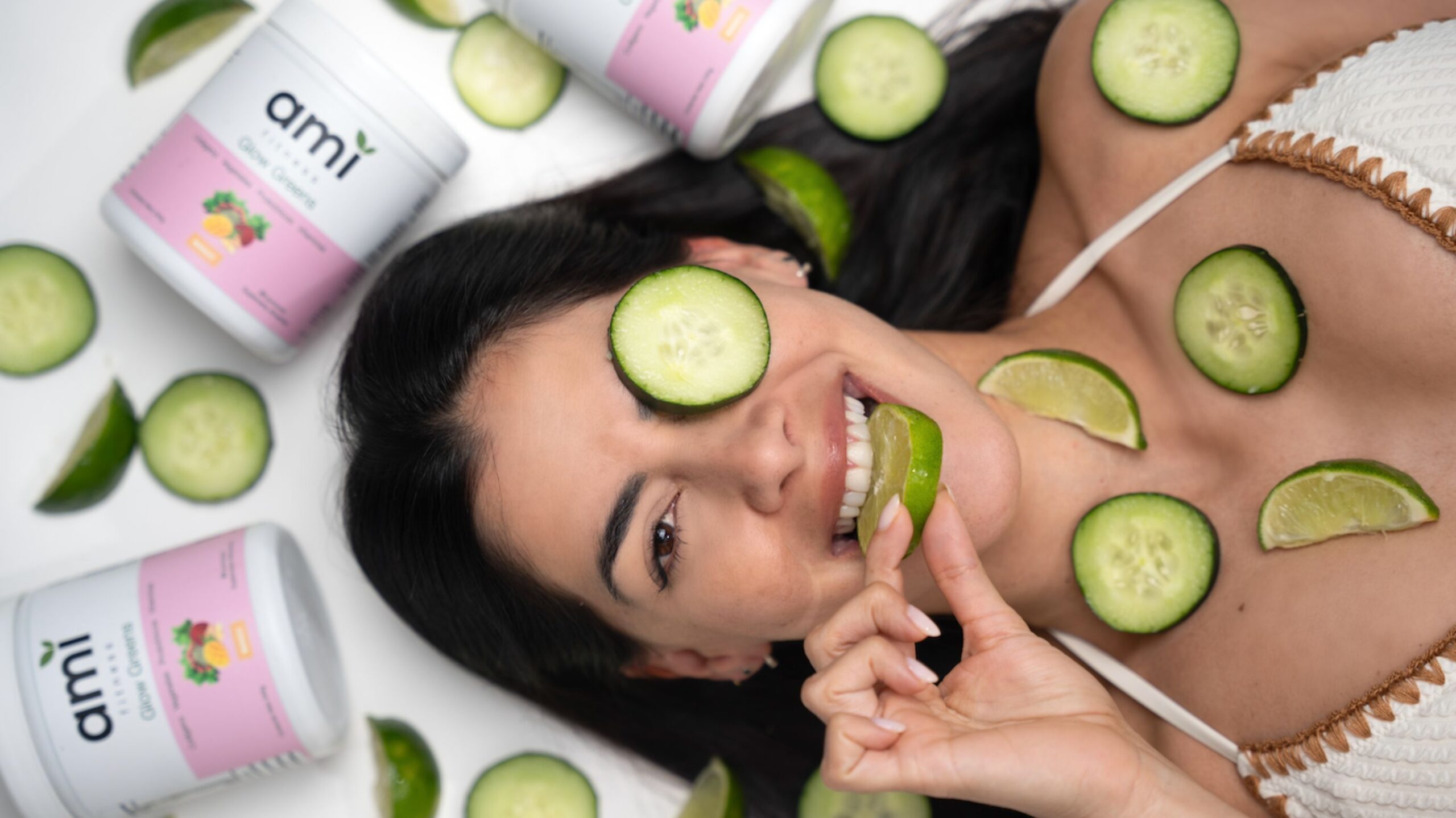 Ami Fitness suplementos Glow Greens