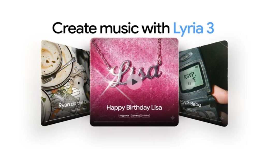 Google Gemini Lyria 3