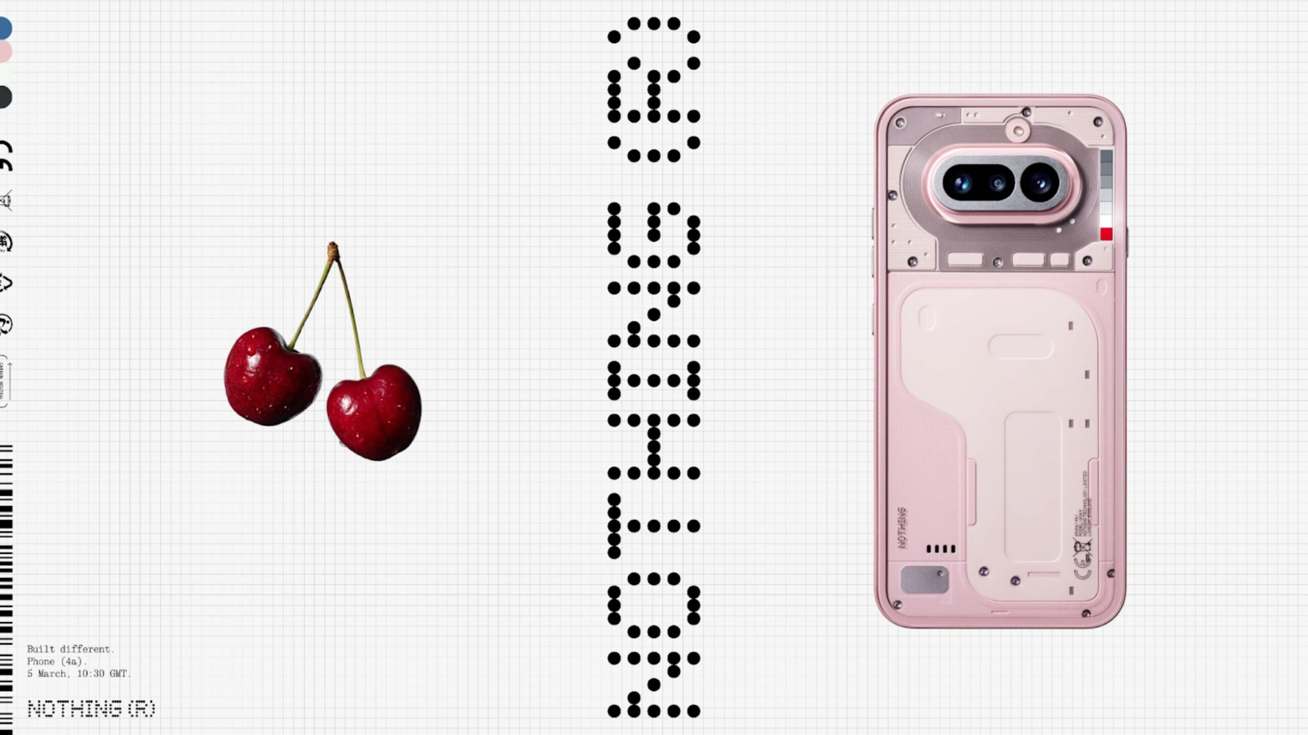 Nothing Phone (4a) en color rosa