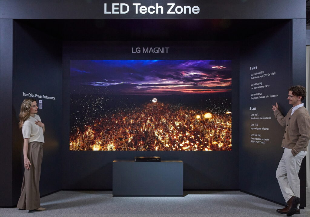 ISE 2026 LG Electronics pantallas