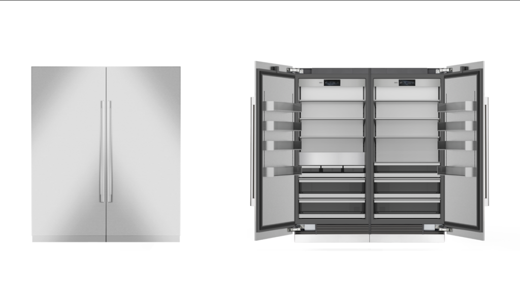 LG SKS 36-inch Column Freezer and Refrigerator