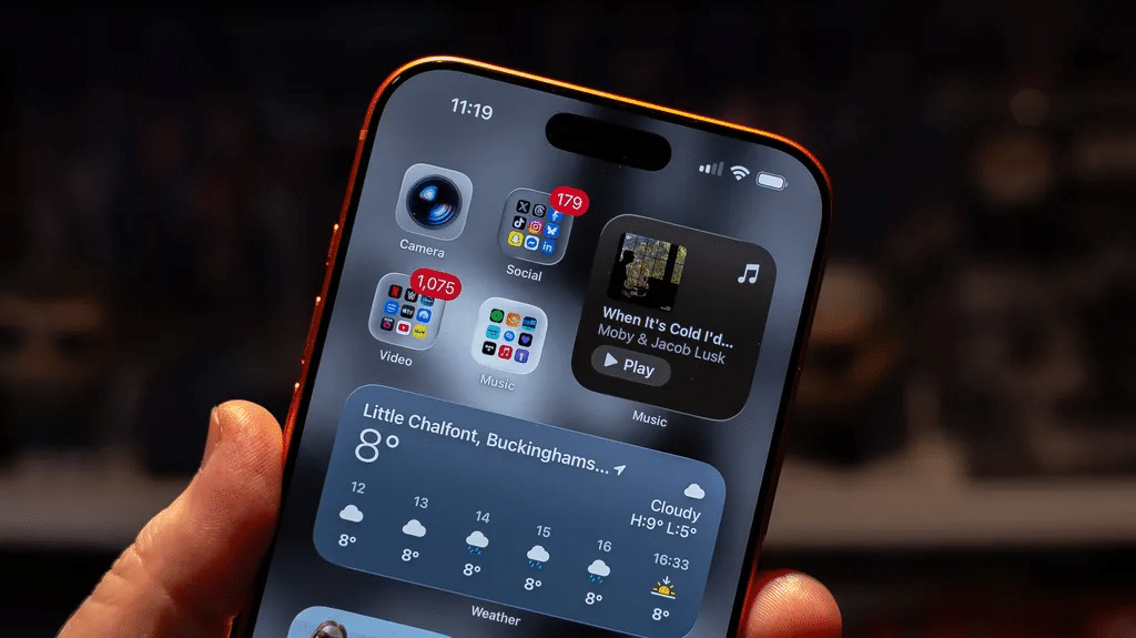 Samsung pantalla de privacidad en iPhone