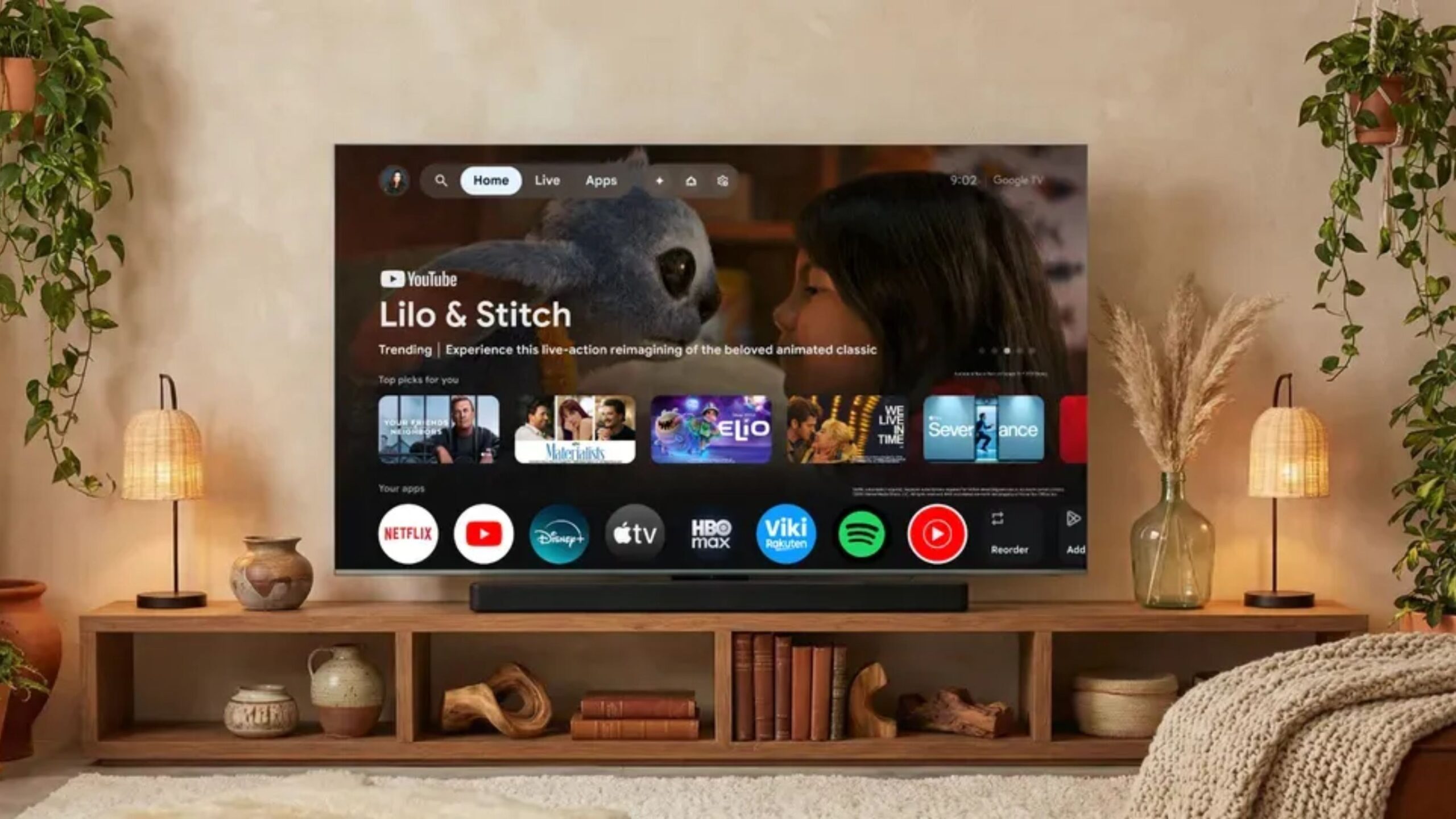 nueva actualización de Google TV