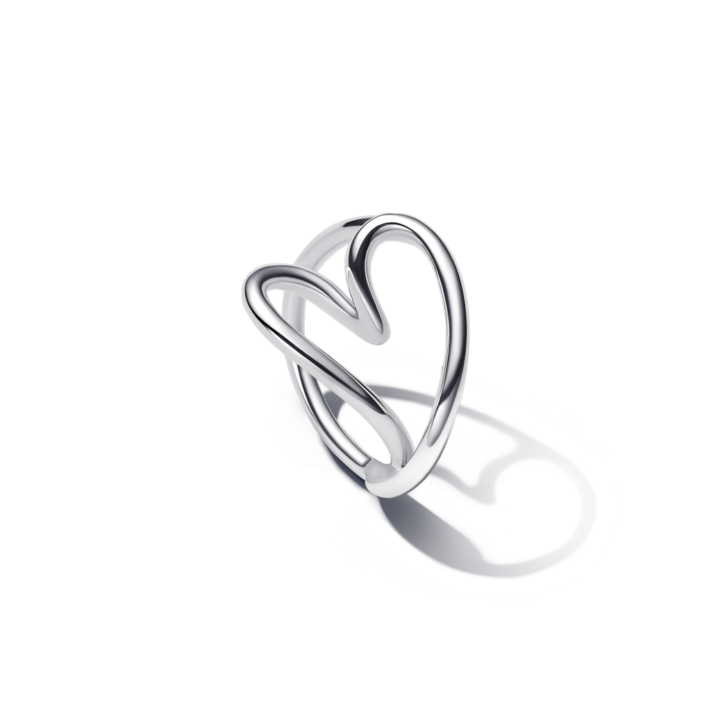 Pandora collar con dije de corazón
