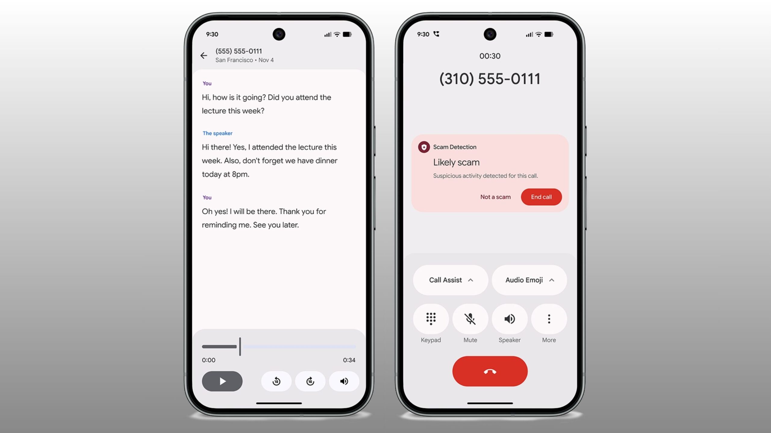 Google Pixel detección de llamadas fraudulentas