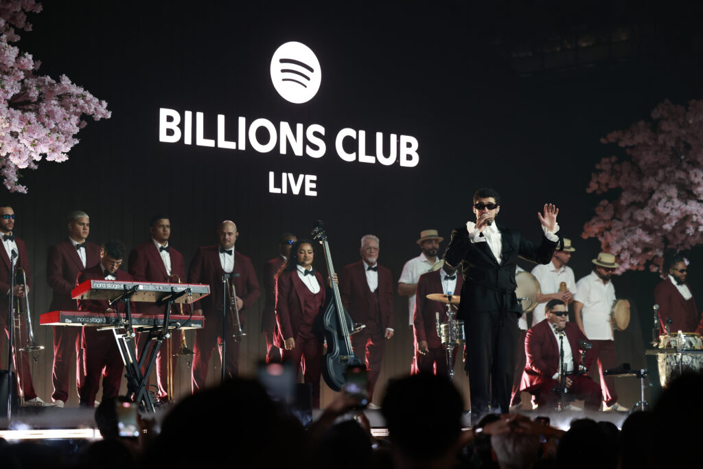 Bad Bunny Billions Club Live de Spotify en Tokio