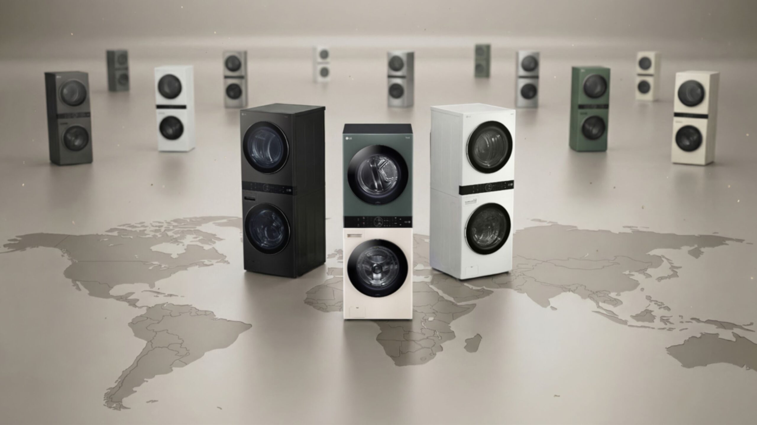 LG WashTower 3,2 millones de unidades vendidas