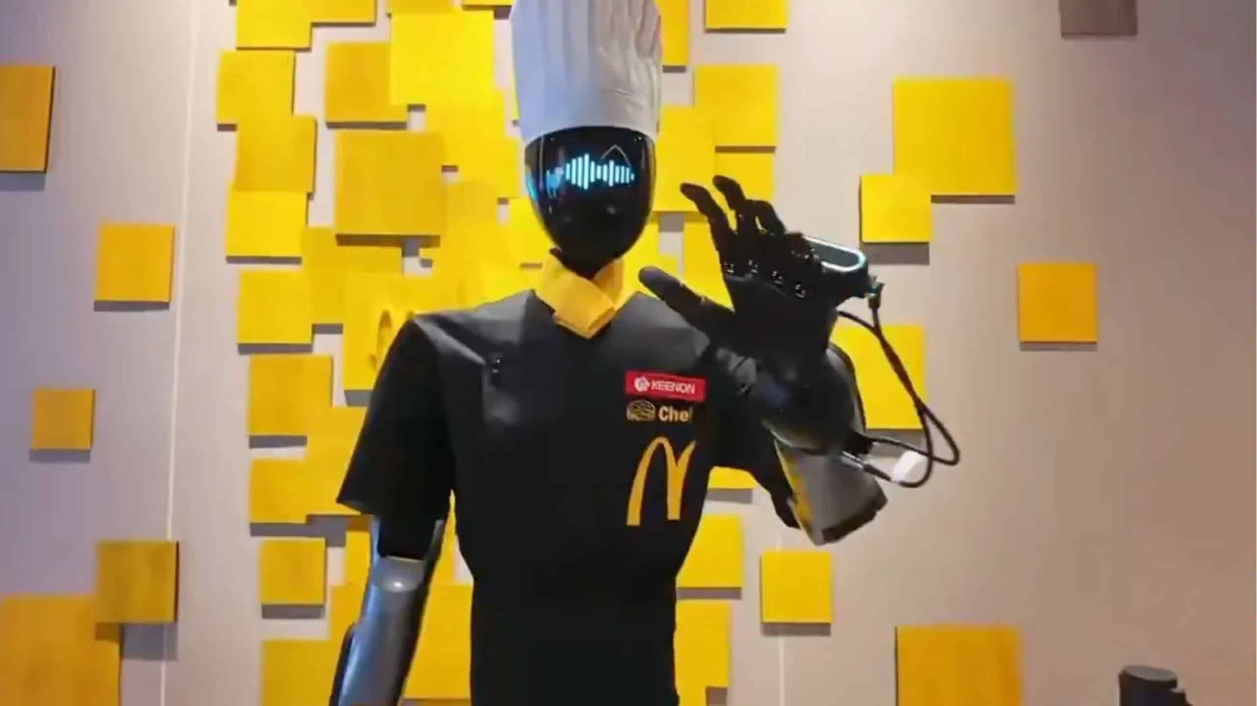 McDonald’s comida rápida robots