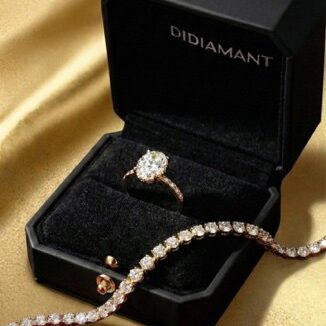 anillo de compromiso en Engagement Bar de Didiamant
