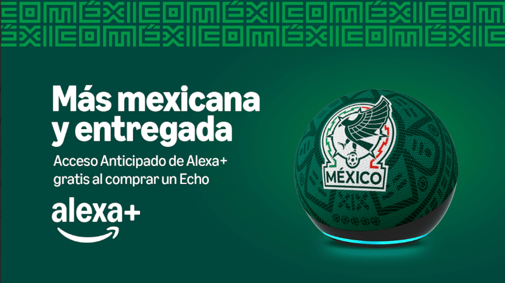 Echo Dot de edición limitada de la Selección Nacional de México