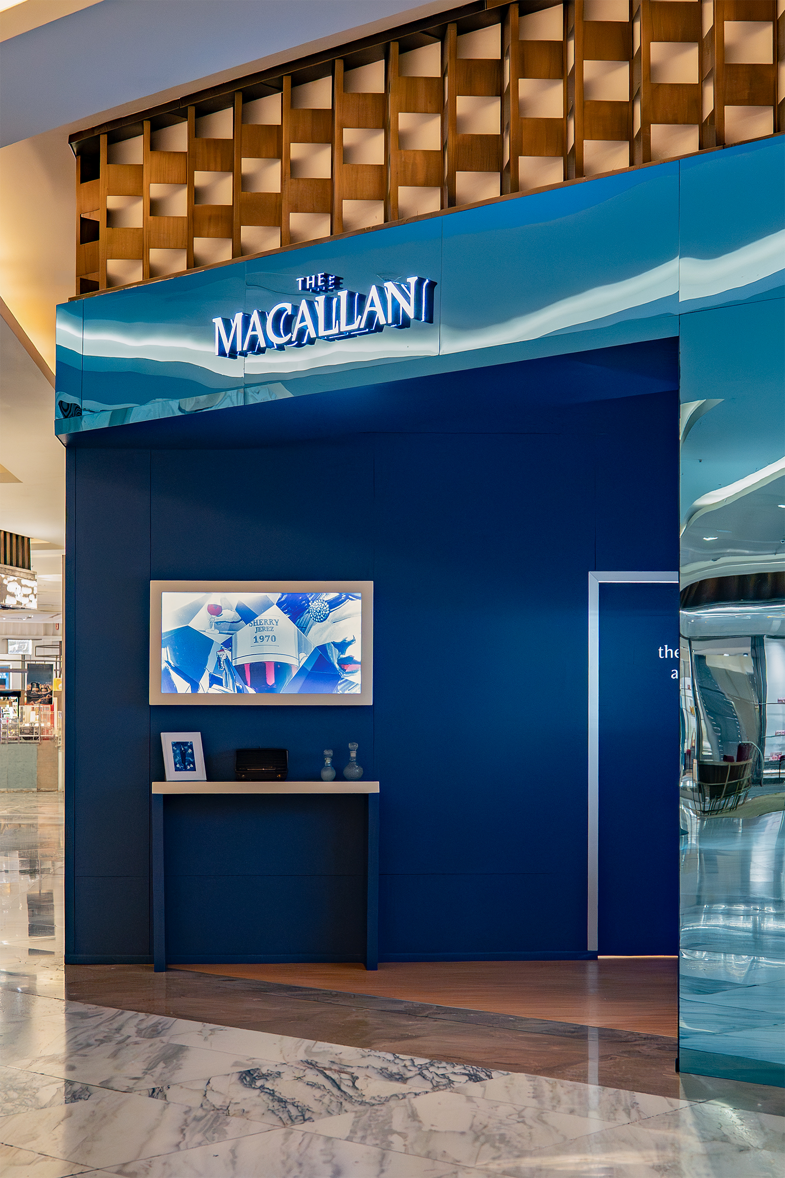 The Macallan pop-up El Palacio de Hierro Polanco
