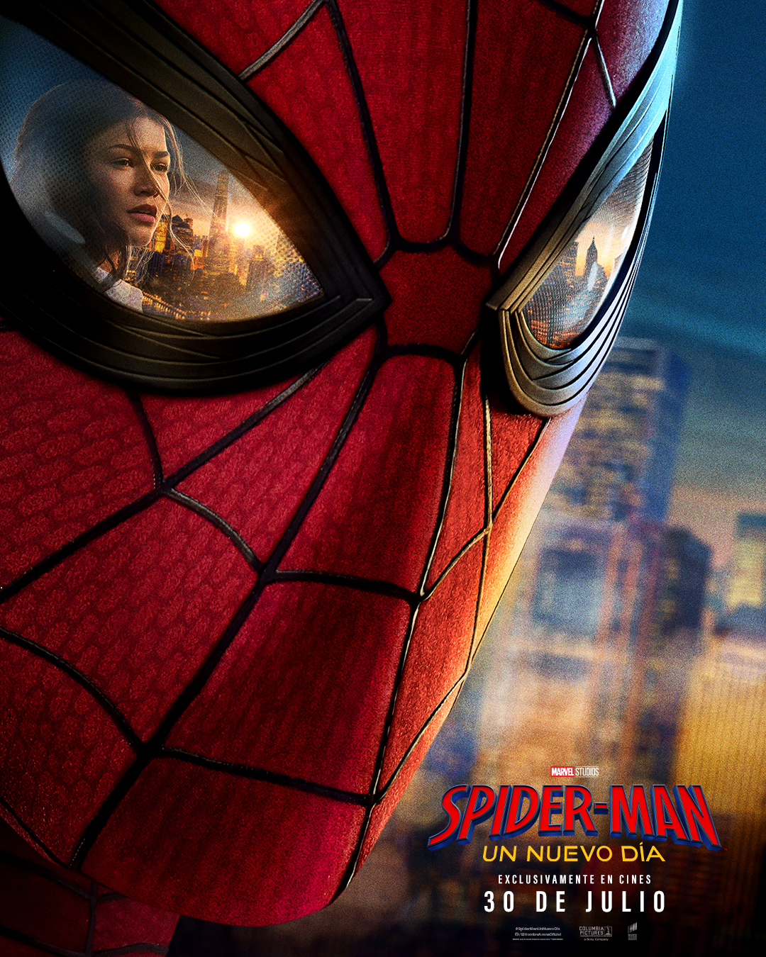 nuevos pósters de Spider-Man: Un Nuevo Día