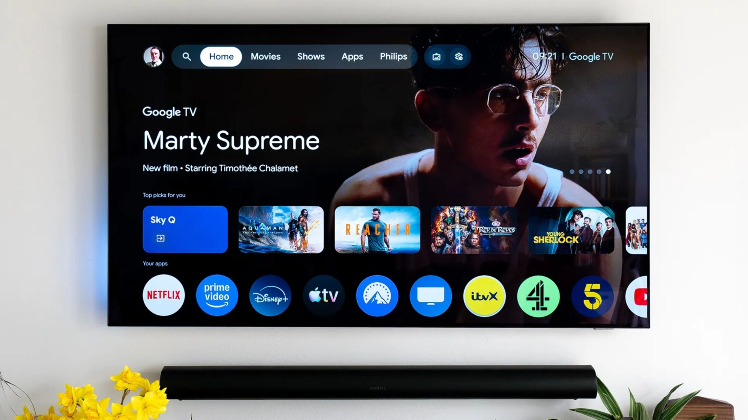 actualización de Google TV