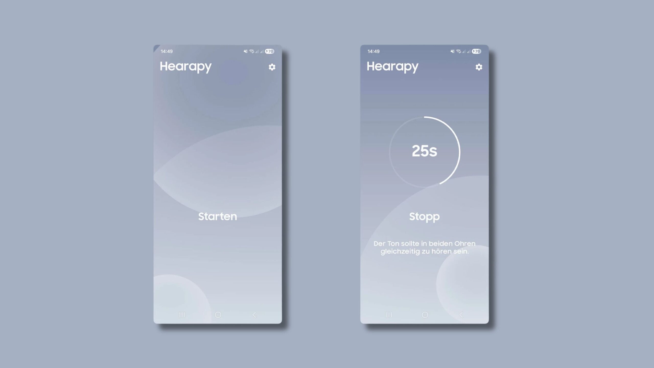 aplicación Hearapy de Samsung en Galaxy Buds