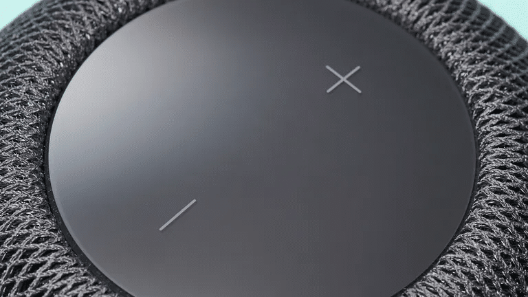 controles táctiles del HomePod