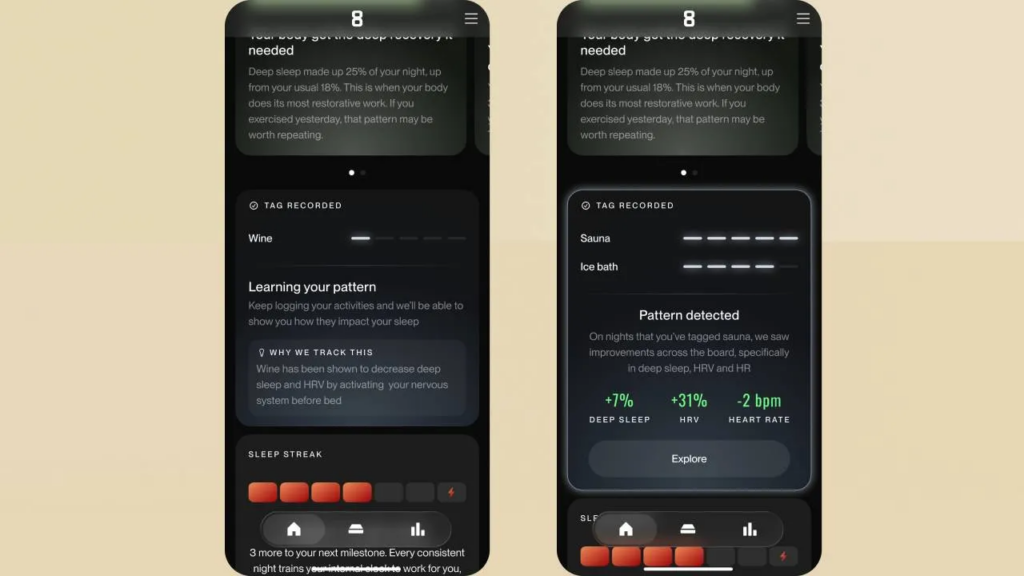 Eight Sleep Pod actualización Sleep Agent