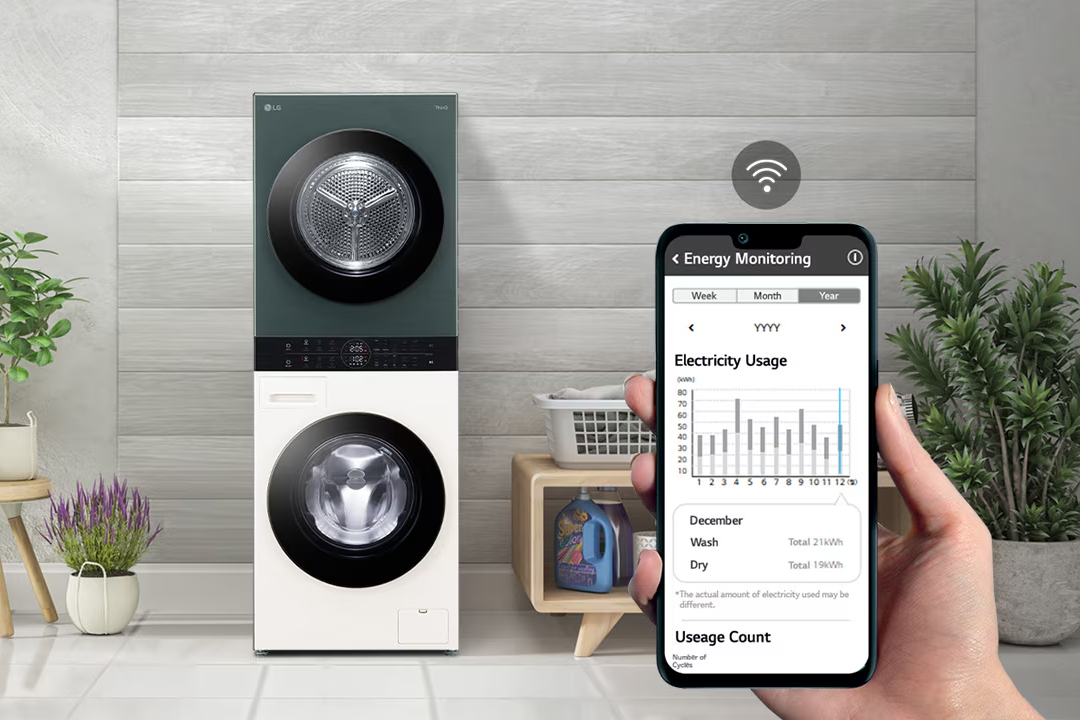 LG WashTower AI