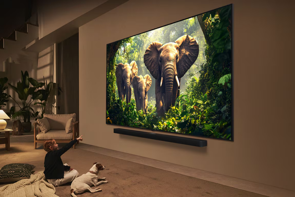 LG QNED evo de 100 pulgadas