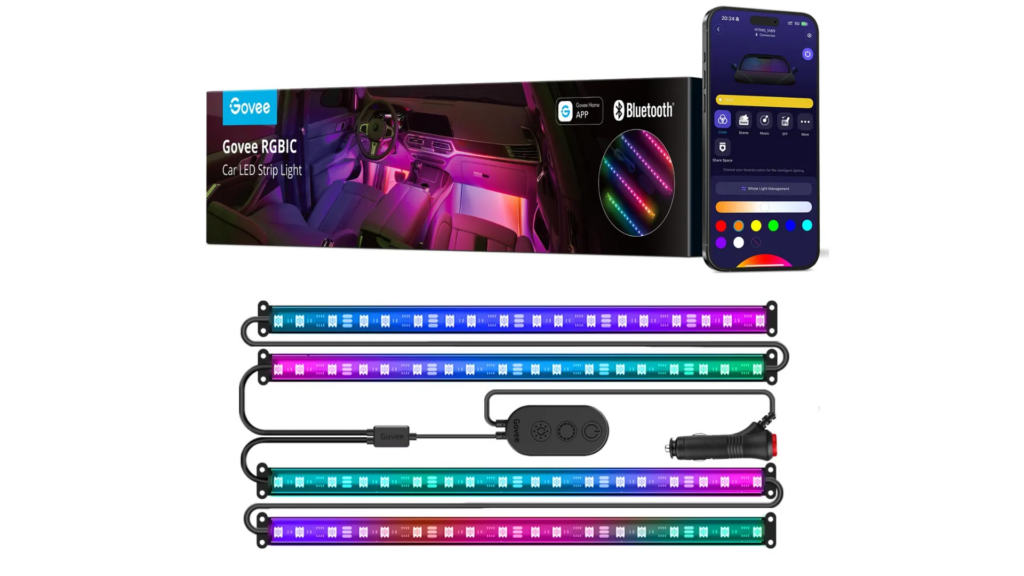 Govee RGBIC iluminación inteligente para auto