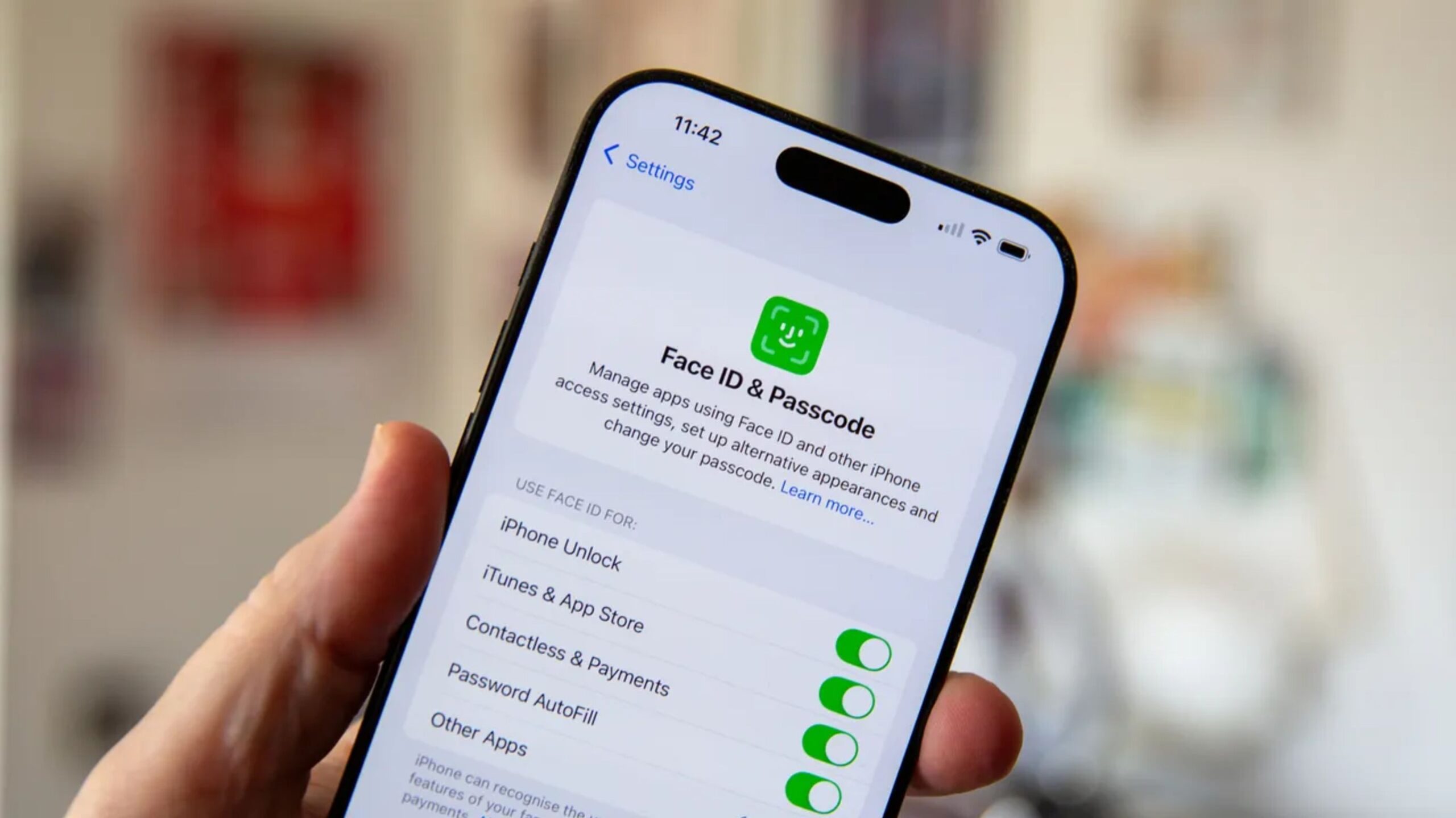 nueva tecnología de Face ID