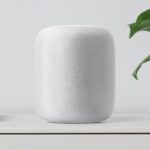 Apple HomePod controles para m&uacute;sica