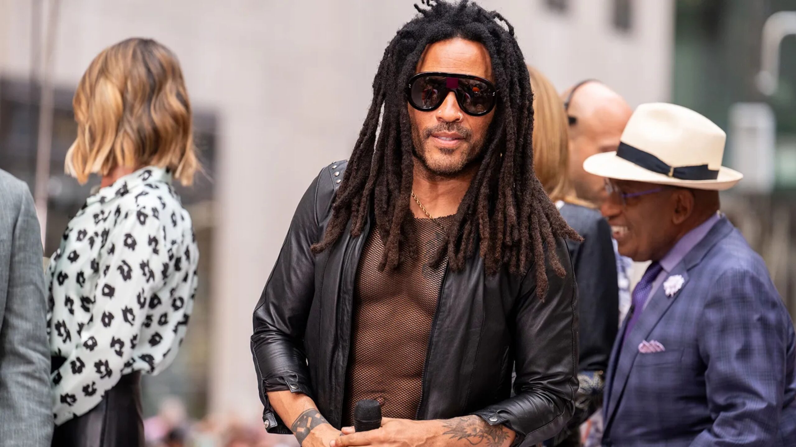 Entrenamiento de Lenny Kravitz