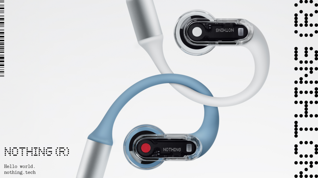 Nothing Ear (open) color azul