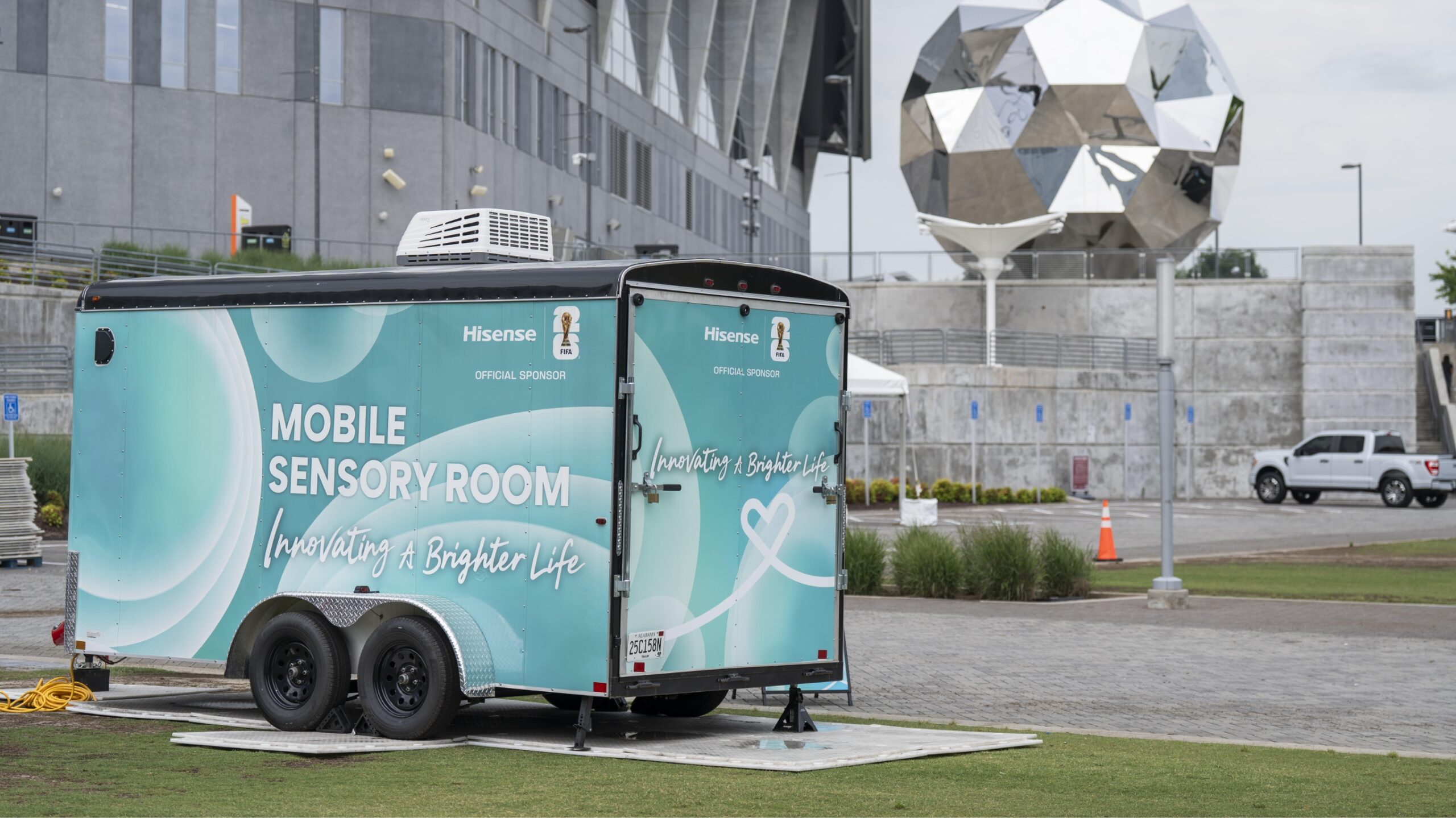 Hisense salas sensoriales Copa Mundial de la FIFA 2026