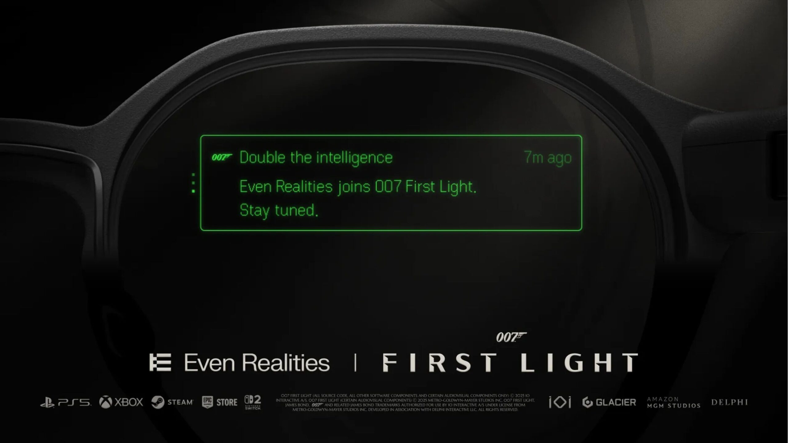 James Bond | Even Realities en 007 First Light