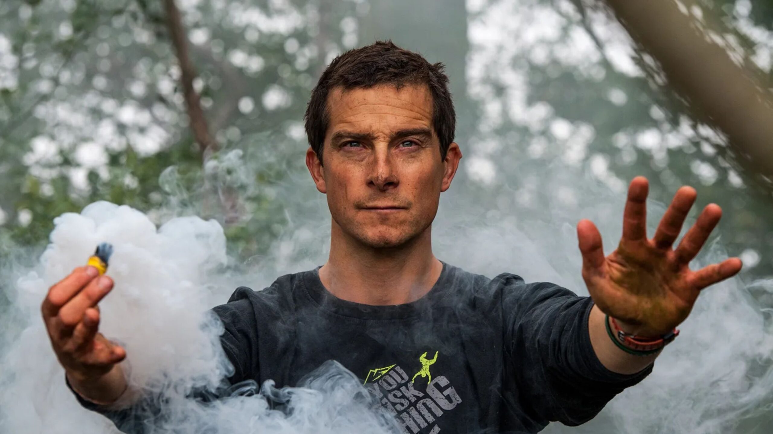 entrenamiento de Bear Grylls