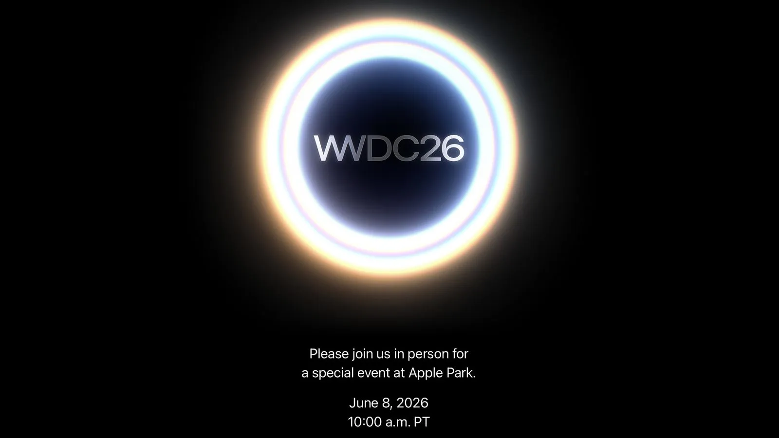 Apple invitaciones WWDC 26