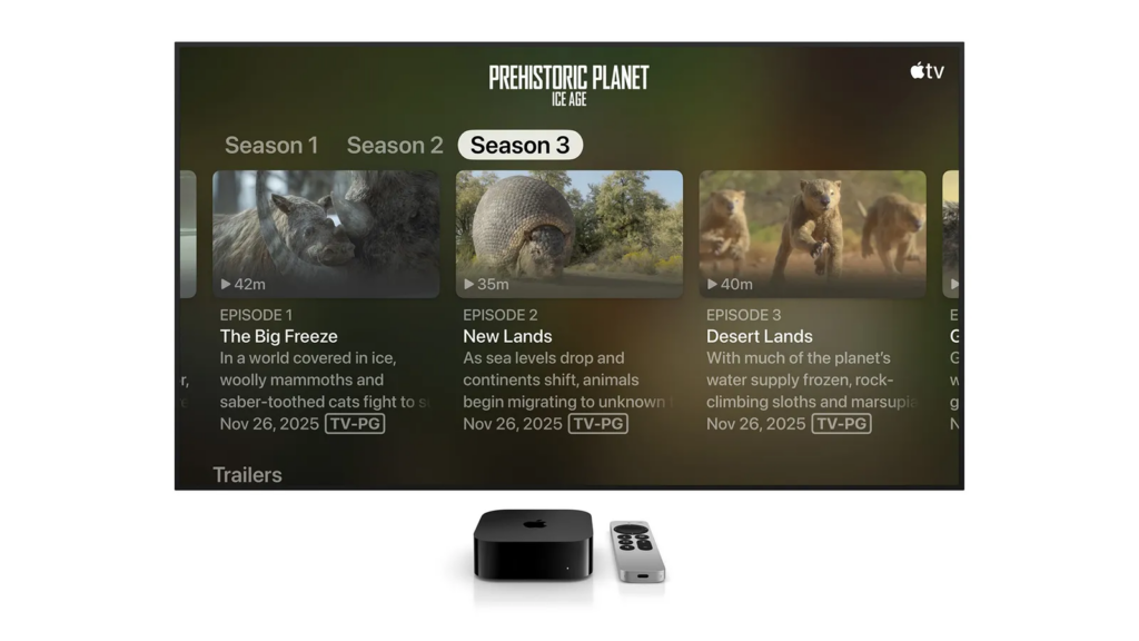 Apple TV actualización