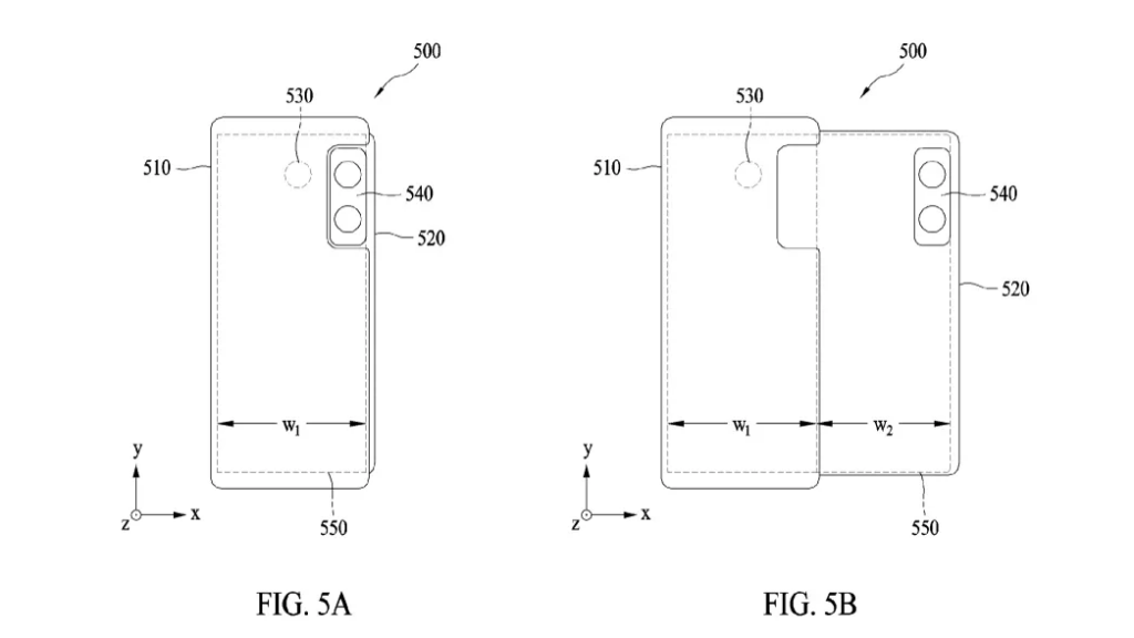 Samsung smartphones expandibles y enrollables