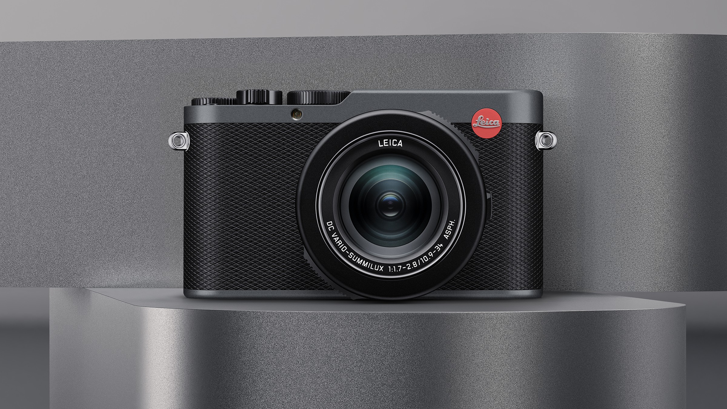 Leica color gris metalizado