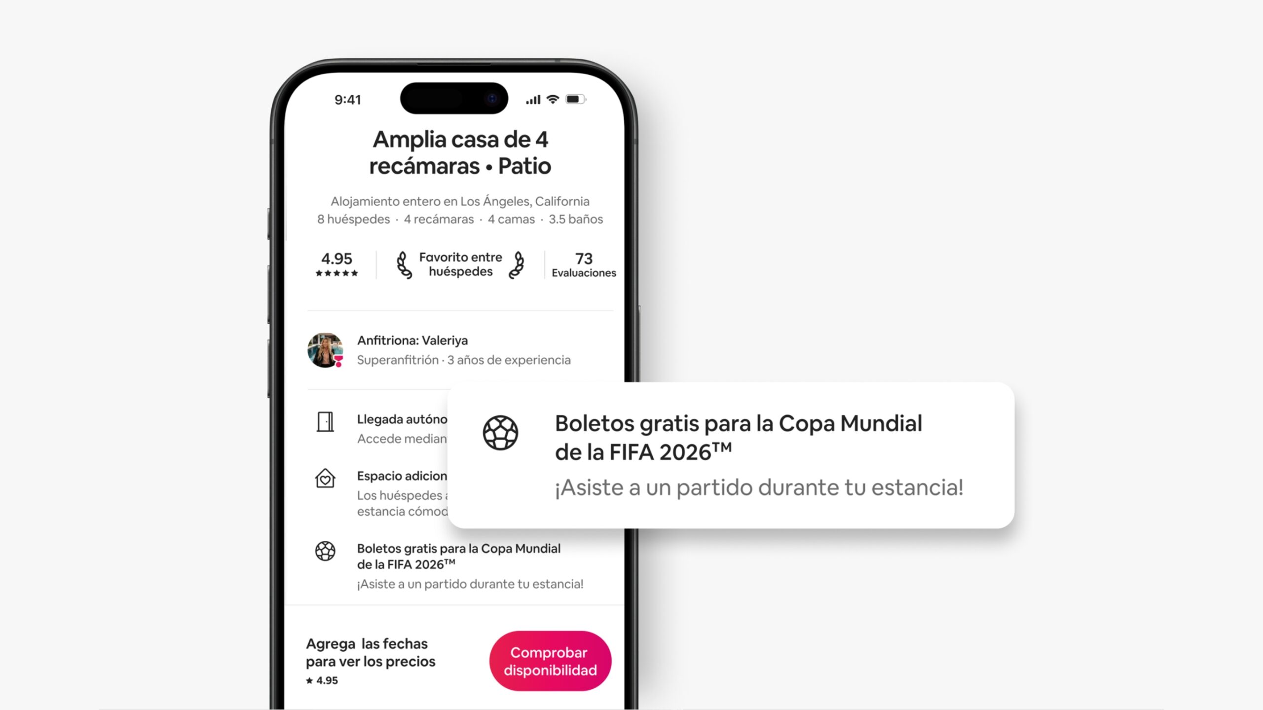 Airbnb boletos para el Mundial 2026