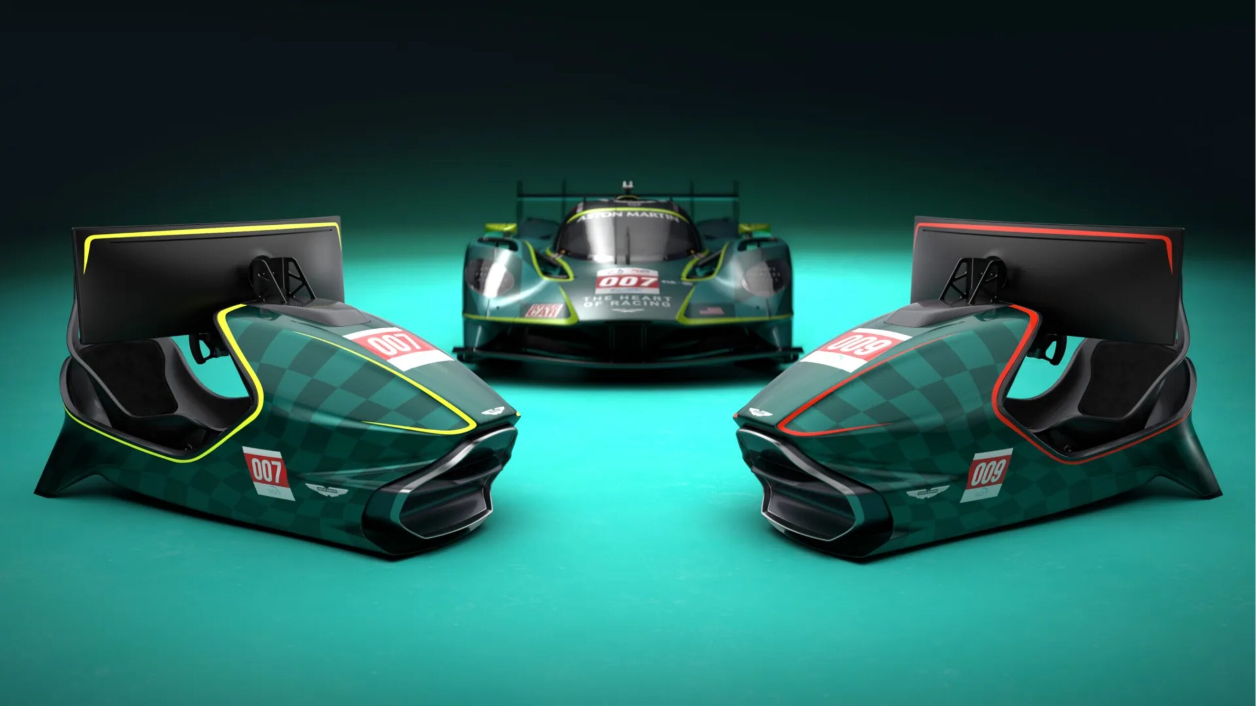 Aston Martin y Curv simulador de carreras Valkyrie Hypercar