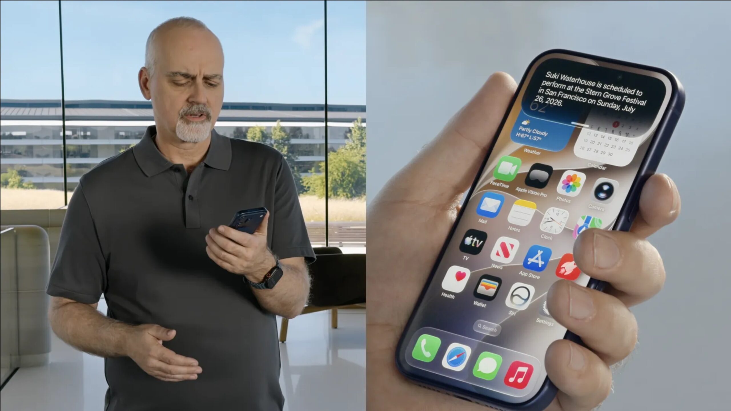 Siri con IA de Apple