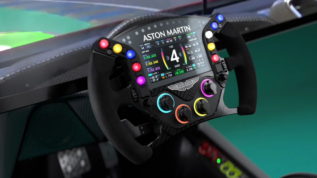 Aston Martin y Curv simulador de carreras Valkyrie Hypercar